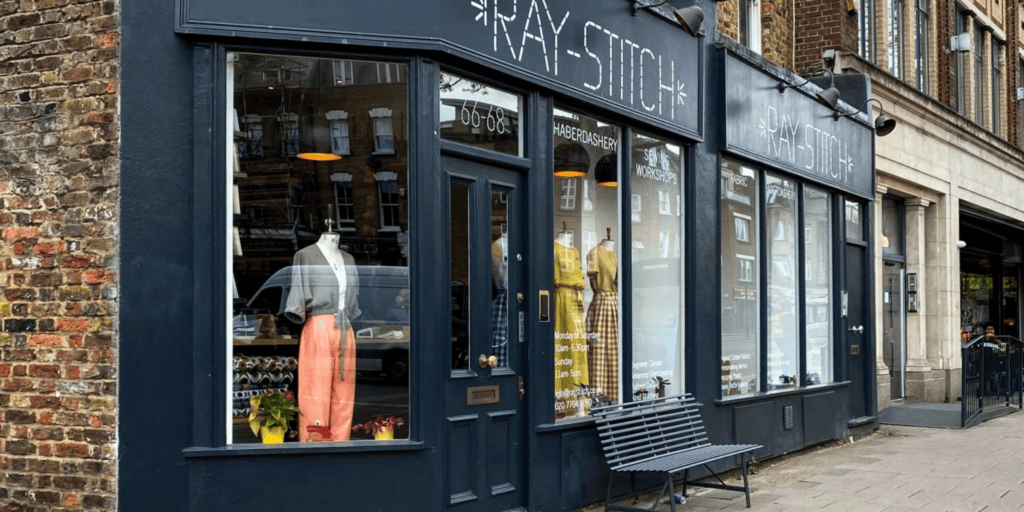 One of the independent businesses in North London Ray Stitch